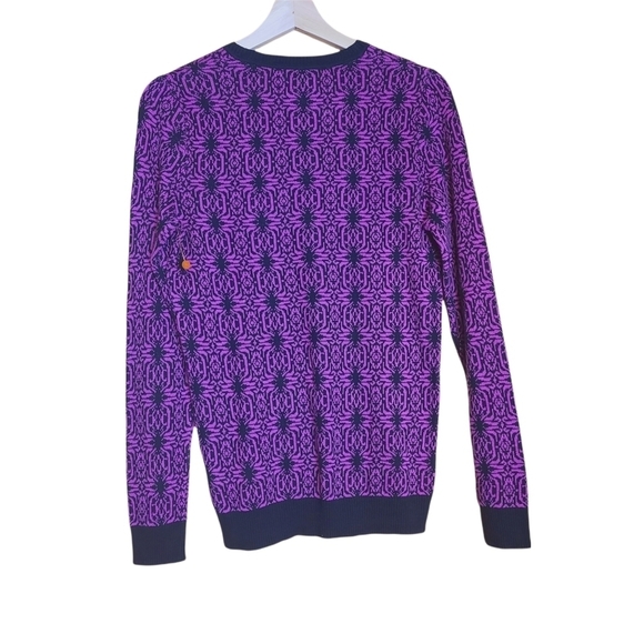 NEW Kim  Rogers purple long-sleeved pull-over crew-neck sweater - Picture 8 of 12